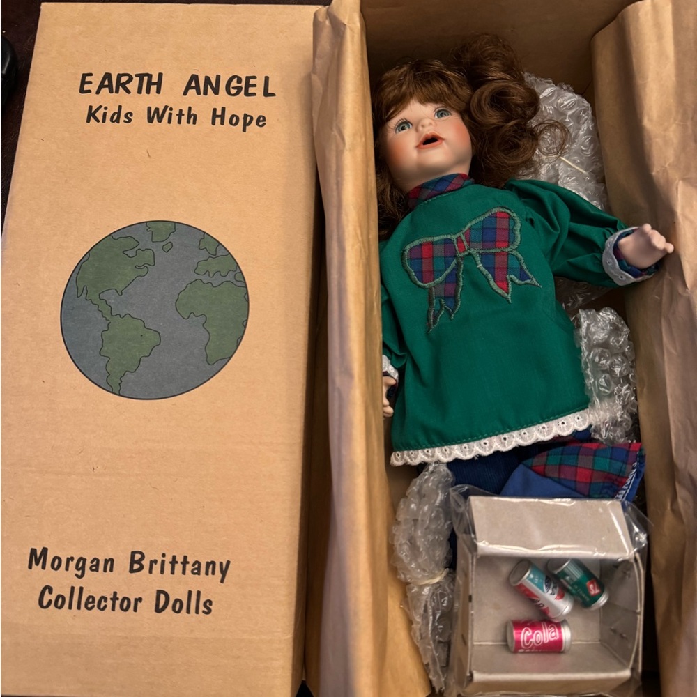 Earth Angel Collector Doll with Green Outfit